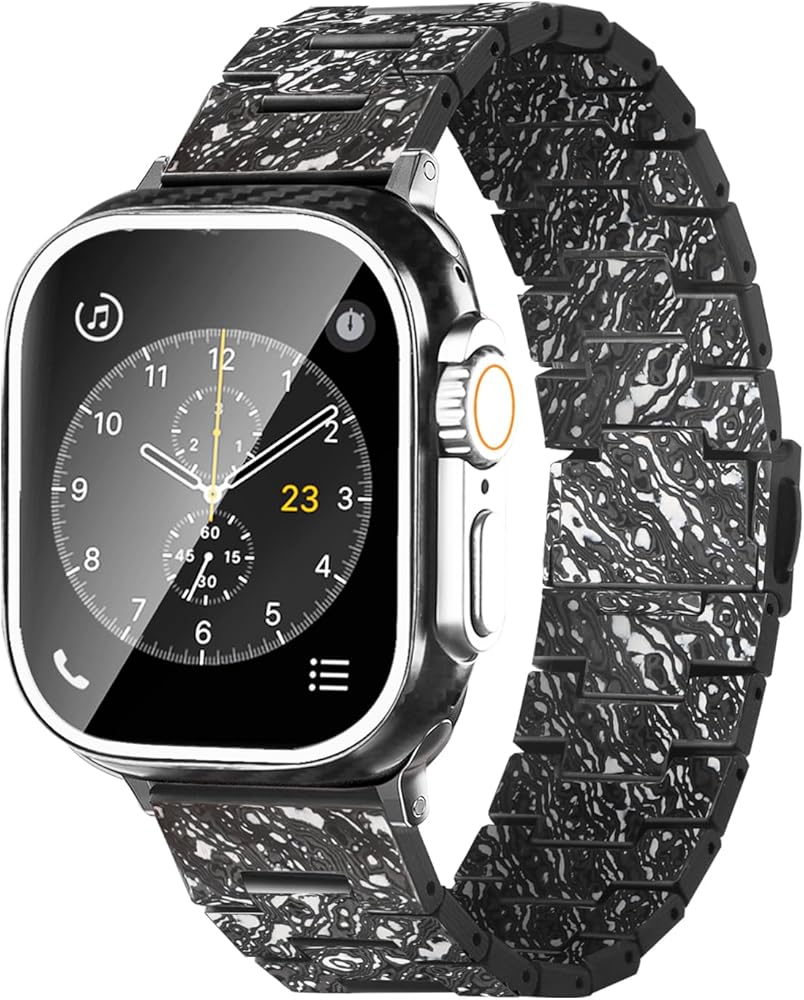 Amazon.co.jp: コンパチブル Apple Watch バンドカーボン製 Amazon.co.jp: コンパチブル Apple Watch バンドカーボン製